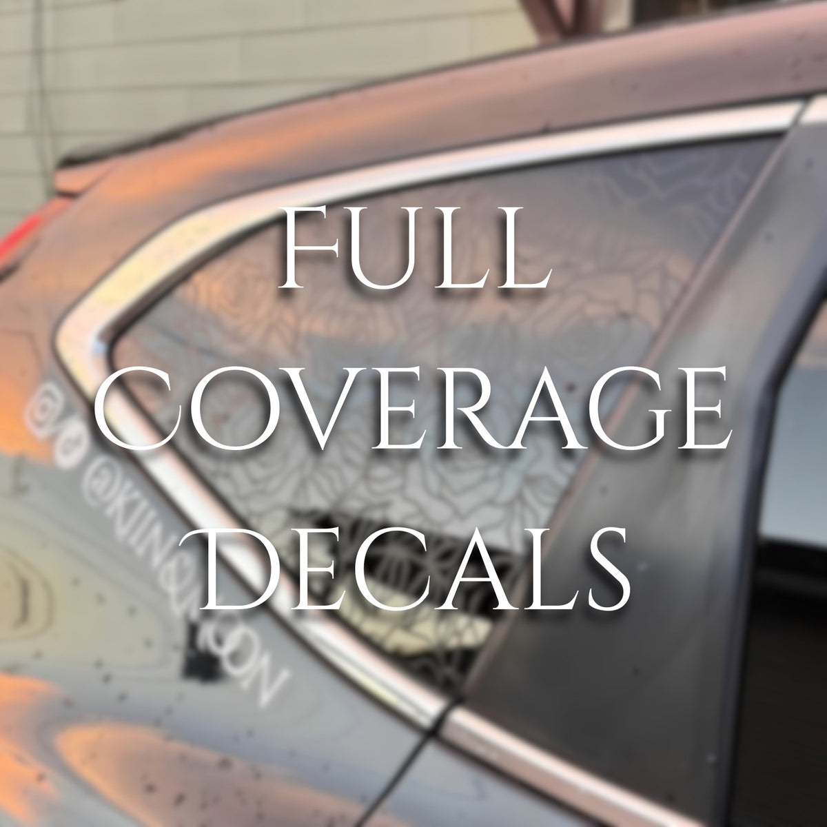 Full Coverage Decals